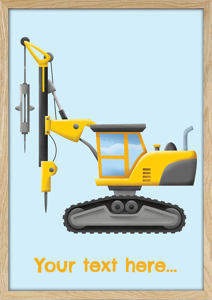 Impact Drill - Kids Posters – Kids Posters Australia