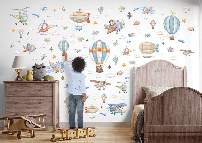 Up in the Air Wall Stickers