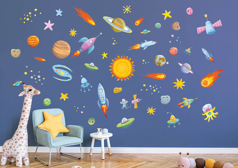 Fun & Colourful Kids Wall Decals — Kids Posters Australia