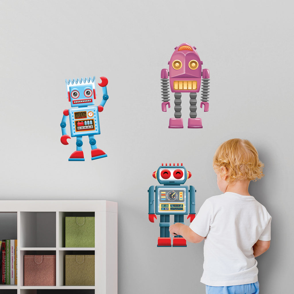 Robot Wall Stickers – Kids Posters Australia
