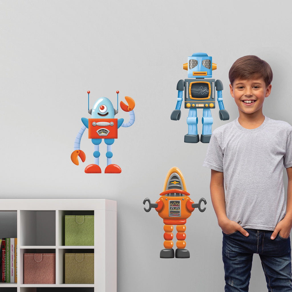 Robot Wall Stickers – Kids Posters Australia
