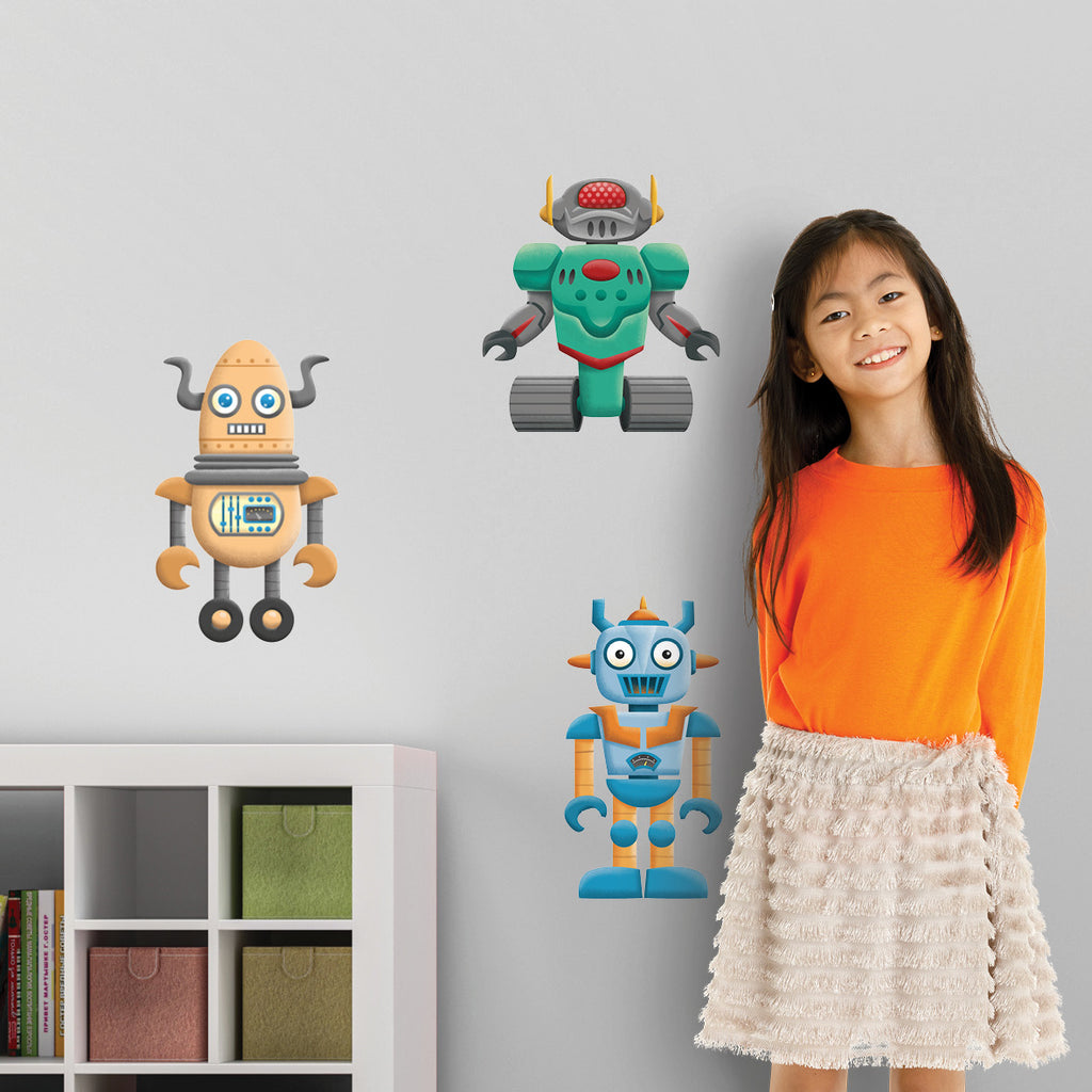 Robot Wall Stickers – Kids Posters Australia