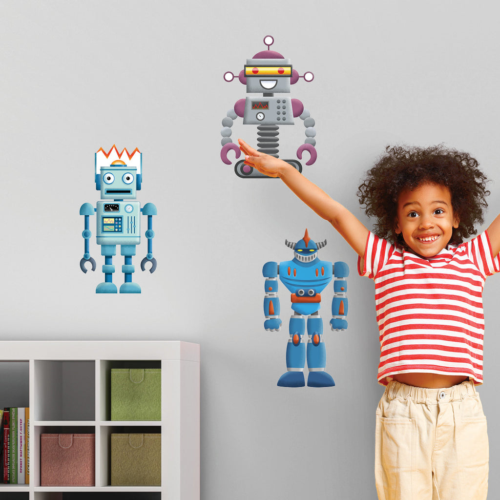 Robot Wall Stickers – Kids Posters Australia