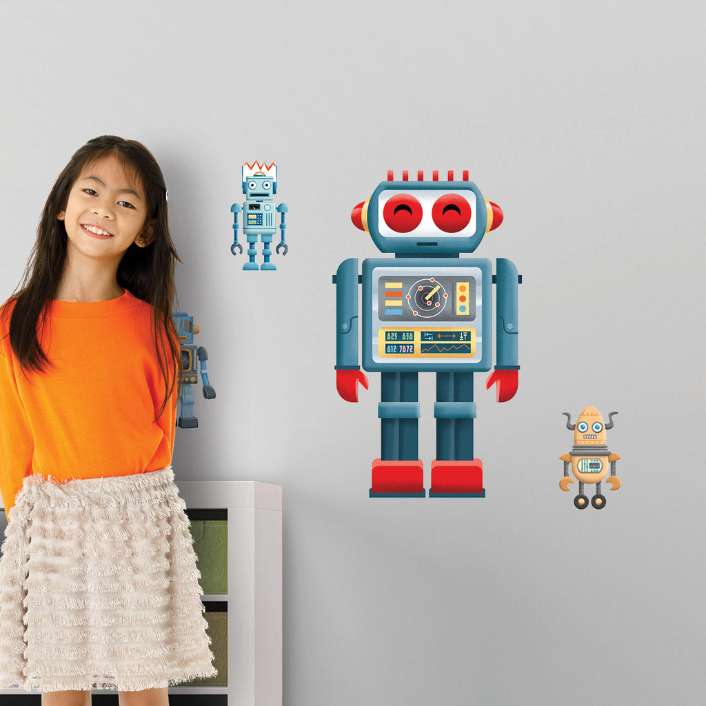 Robot Wall Stickers – Kids Posters Australia