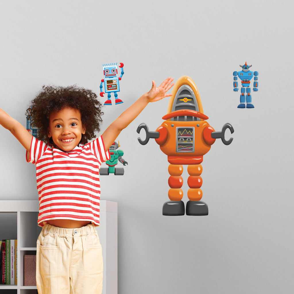 Robot Wall Stickers – Kids Posters Australia