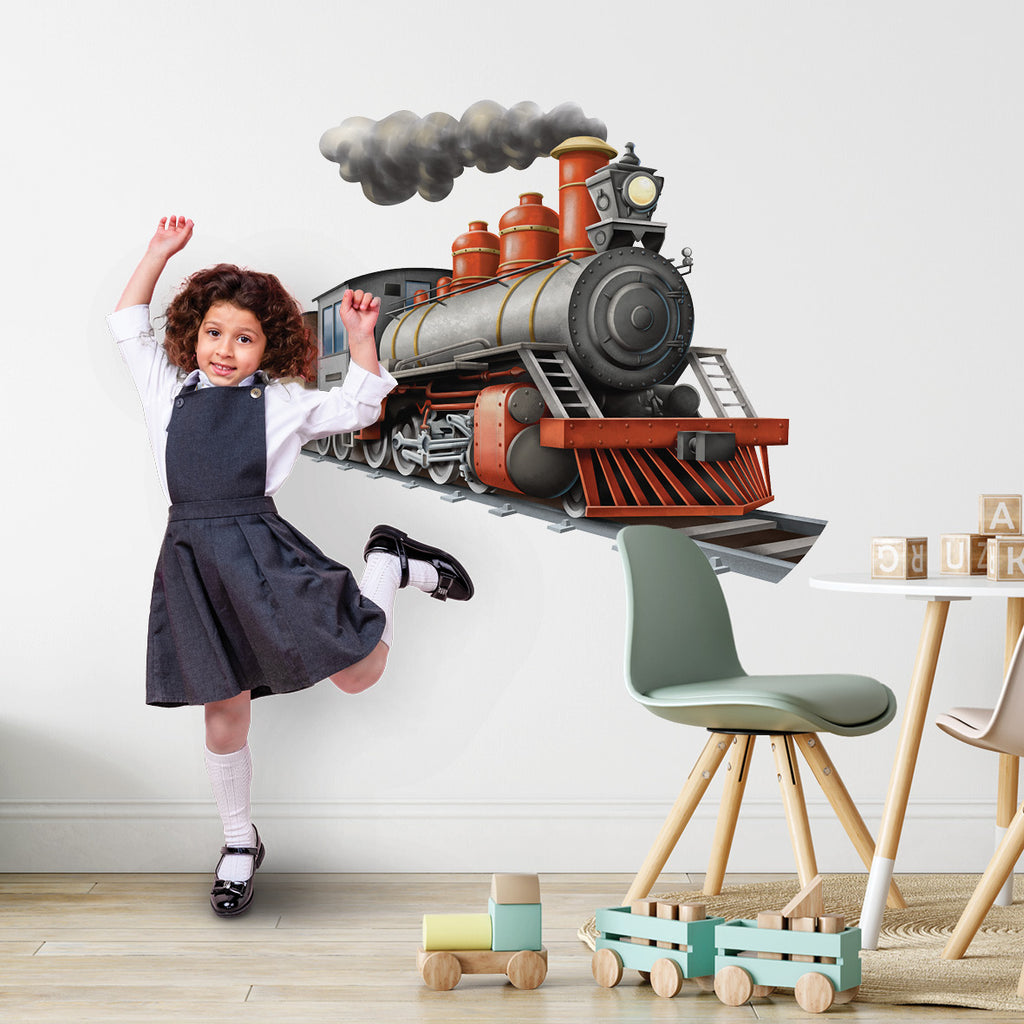 Train Wall Stickers – Kids Posters Australia