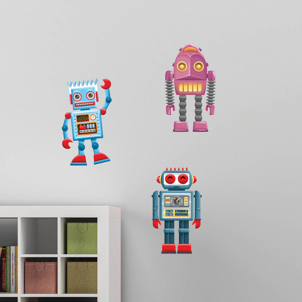 Robot Wall Stickers – Kids Posters Australia