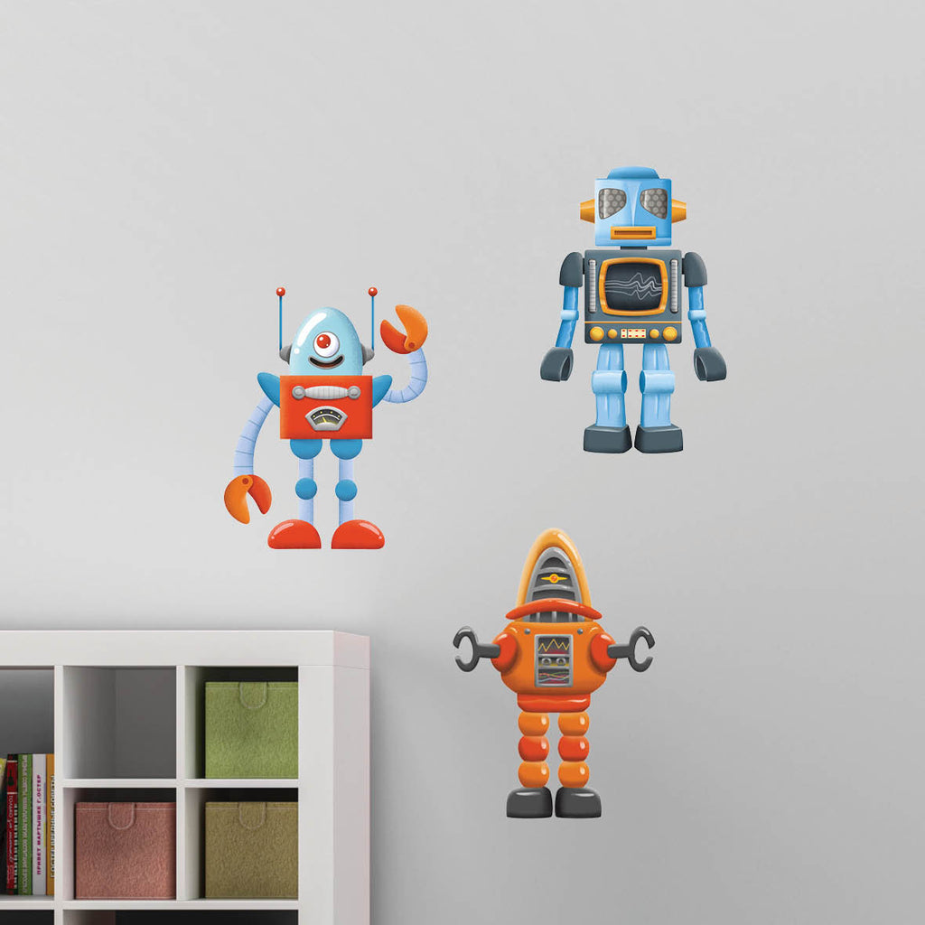 Robot Wall Stickers – Kids Posters Australia