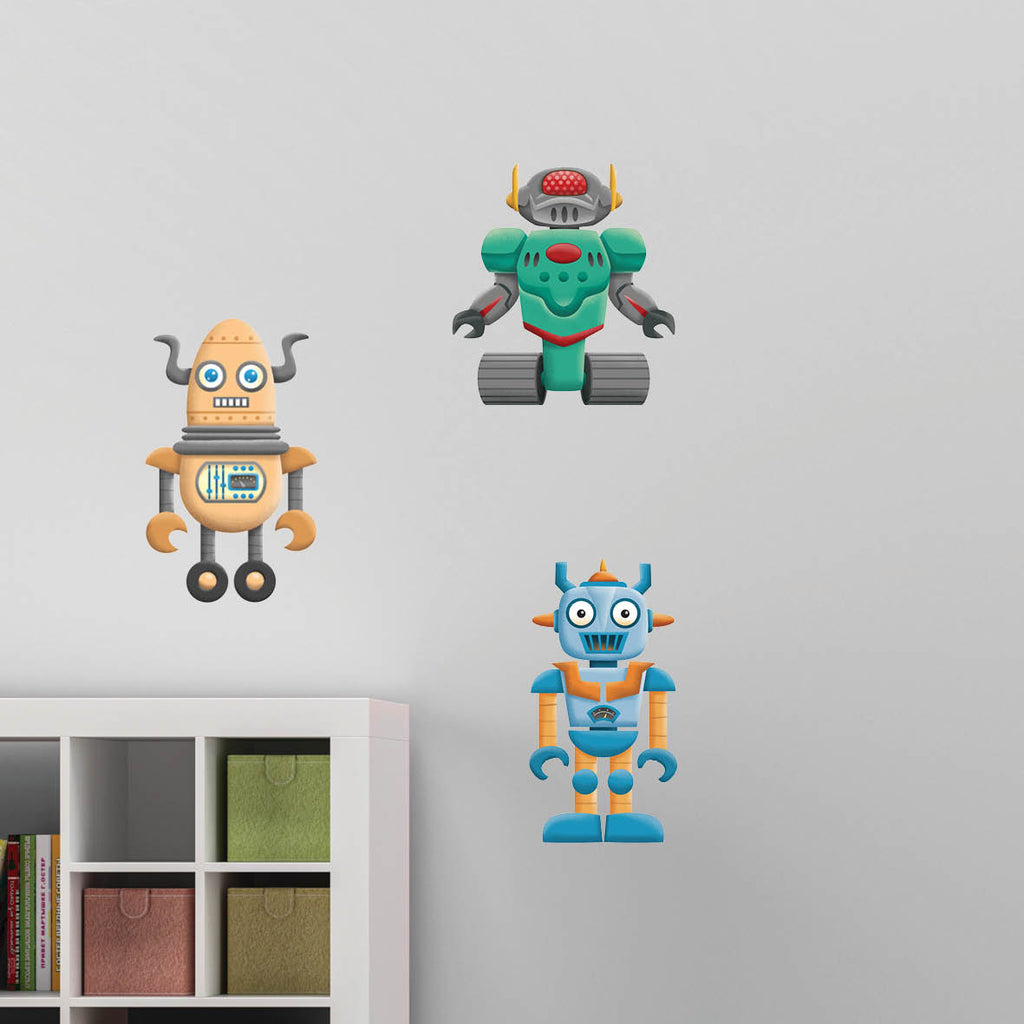 Robot Wall Stickers – Kids Posters Australia