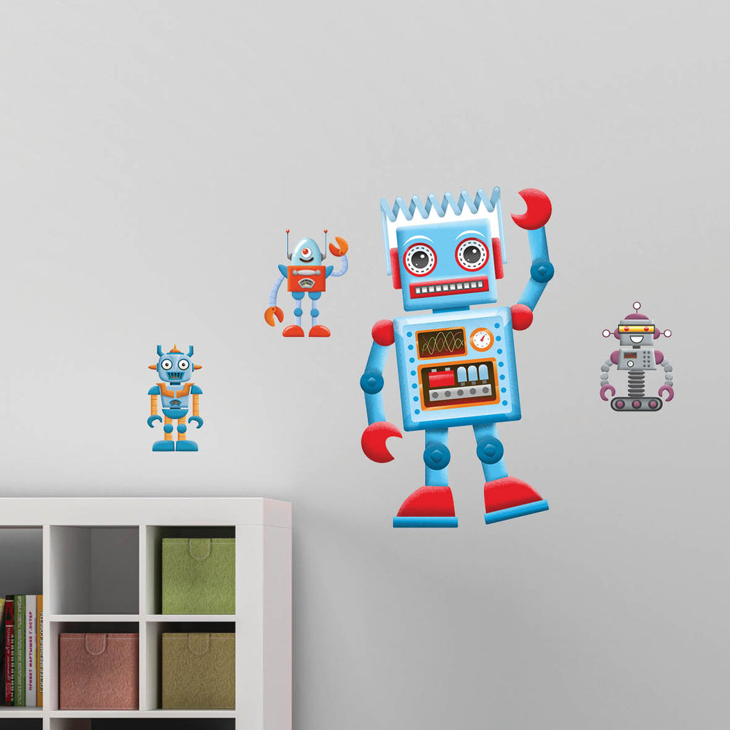 Robot Wall Stickers – Kids Posters Australia