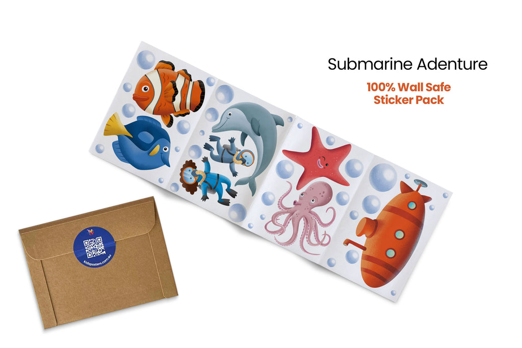 Super Saver Sticker Packs – Kids Posters Australia