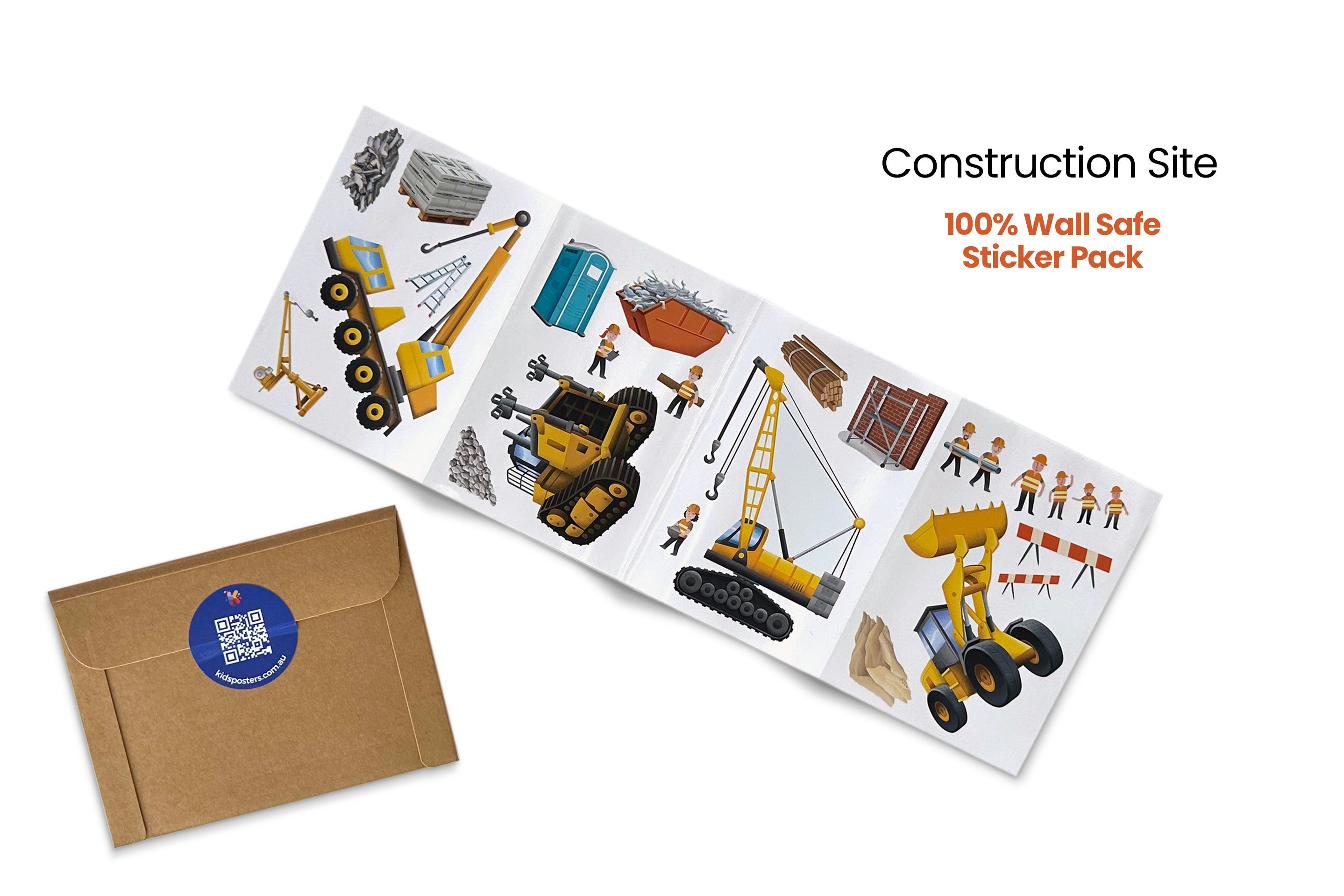 Super Saver Sticker Packs - Trucks – Kids Posters Australia